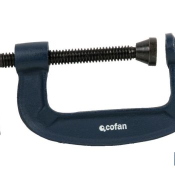 Sargento de sujeción - Tipo G - Medida del ancho desde 30 hasta 83 mm - Apertura desde 50 hasta 200 mm