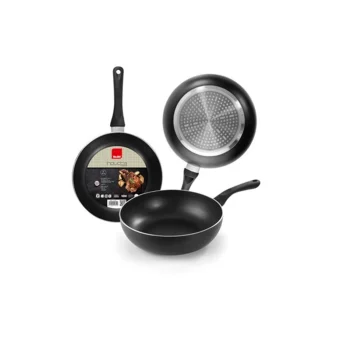 SartéN Cocina Honda Con Asa 24Cm Inducta Aluminio. Ibili