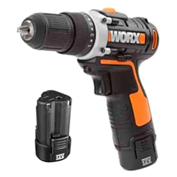 Taladro Atornillador 2 Baterias 12V. Worx