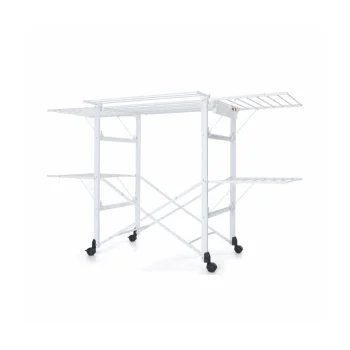 Tendedero Suelo Con Ruedas Plegables 27Mt Gulliver. Foppapedretti