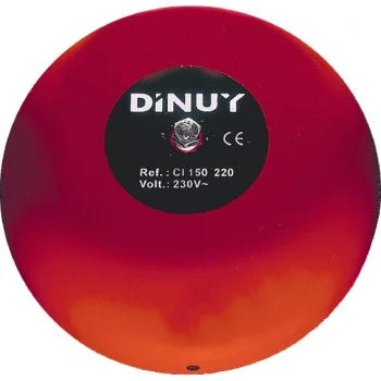 Timbre Campana Industrial 15Cm 220V Dinuy
