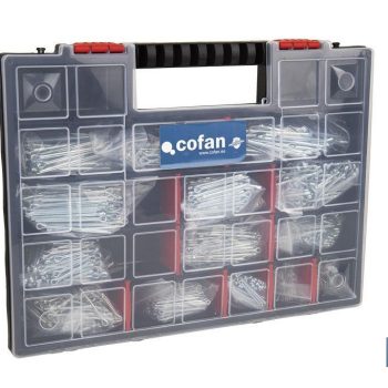 Maletín Surtido Pasadores de Aleta DIN-94 (Contenido 1250 Pasadores)