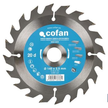 Hoja de sierra circular - Disco de corte para madera - Diferentes números de dientes - Amplia variedad de medidas