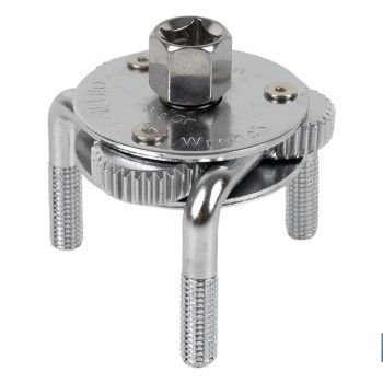 Llave de filtros autorregulable - Con tres patas - Para medidas de diámetro desde 65 mm hasta 110 mm