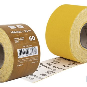 Rollo Lija Papel "Amarillo"