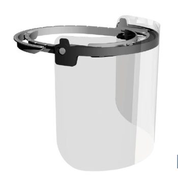 Pantalla de protección facial - Protector de policarbonato antivaho - Visera de protección facial para adultos