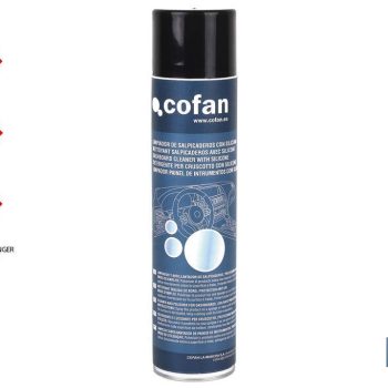 Limpiador de salpicaderos con silicona 600 ml - Abrillantador para el coche - Antiestático e hidrorrepelente |Mínimo 10 unidades