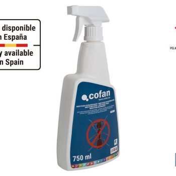 Insecticida para Hormigas - Aplicar con pulverizador - Capacidad de 750 ml