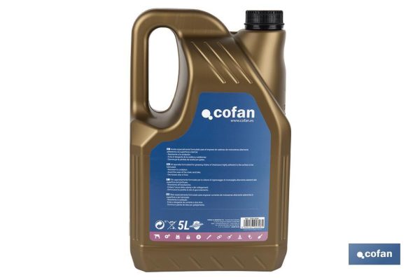 Aceite especial para Cadenas de Motosierras - Lubricación continua de cadenas de corte - Protección contra el desgaste