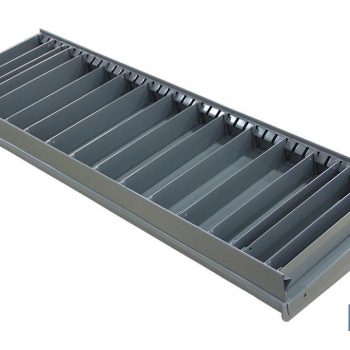 Bandeja Angular Expositor con 18 separadores