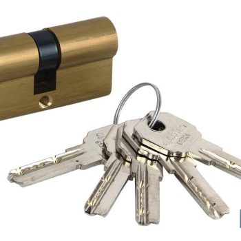 Cilindro Seguridad Llave Normal Leva Larga