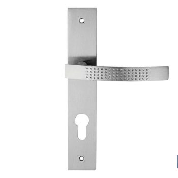 Juego manivela con placa y hendidura