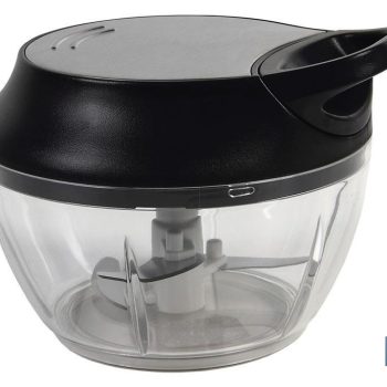 Picadora Manual de alimentos - Incluye Tapa y Accesorio Batidor - Capacidad 500 ml |Mínimo 10 unidades