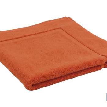 Alfombra Baño - Color Orange - Modelo Amanecer - 100% Algodón - Gramaje 1000g/m2 - Medidas 60 x 60 cm