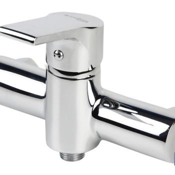 Grifo de Ducha Monomando - Modelo Ross - Fabricado en Latón - Medidas 13 x 18 x 3 cm