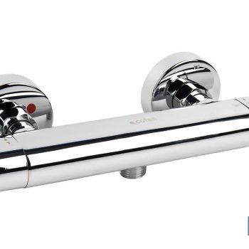 Grifo Para Ducha - Termostático - Modelo Matheson - Fabricado en Latón con un AcaBaño en Cromado