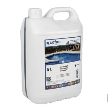 Invernador líquido para piscinas - Capacidad: 5 litros - Agua cristalina en Invierno