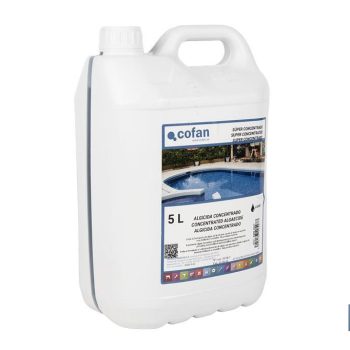 Algicida concentrado de 5 litros para piscinas - Prevención de algas y agua cristalina