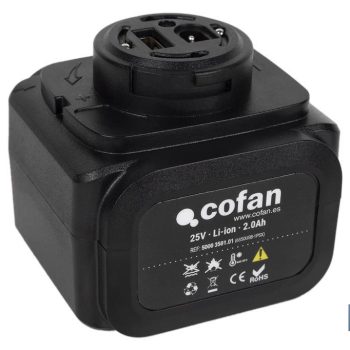 Batería Recargable para Tijeras de Podar - Potencia: 25 V 2.0 Ah