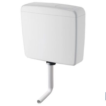 Cisterna Semialta - Completa - Con Interrupción de Descarga - Modelo Bratán - Fabricada en ABS