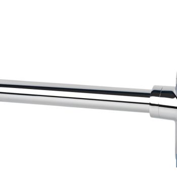 Sifón de Botella - Extensible - Cromado Cilíndrico - Salida horizontal de 330 mm de longitud y 32 mm