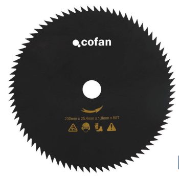 Disco de corte para desbrozadora de 80 dientes