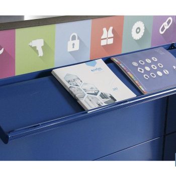 Bandeja inclinada para mostrador