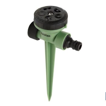 Aspersor de riego - 5 posiciones de riego - Material de polipropileno - Apto para jardín |Mínimo 10 unidades