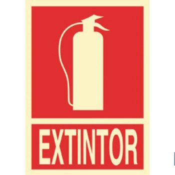 Señal Extintor en catalán |Mínimo 10 unidades