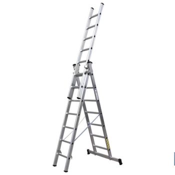 Escaleras Aluminio 3 tramos EN 131