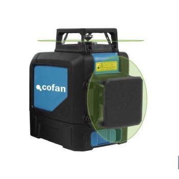 Nivel láser autonivelante - Rango de trabajo: 30 m - Líneas cruzadas - Nivelación 360°