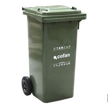 Contenedores para Basura - Capacidad de 120 litros - Fácil transporte