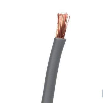 Rollo Cable Eléctrico H07V-K de 100 m - Sección de cable de varias medidas - Color: Gris